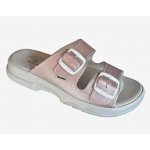 Santé N/517/34P dámské kožené pantofle růžová – Zboží Mobilmania