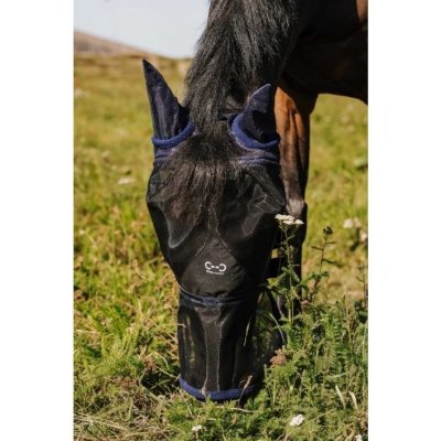 RIDING WORLD Maska proti hmyzu First tmavě modrá – Zboží Dáma