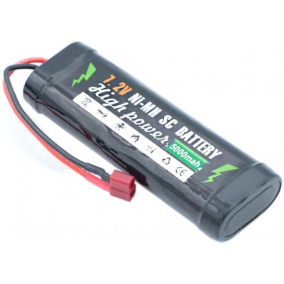 RCprofi Akumulátor 7,2V 5000 mAh NiMH Dean-T – Zboží Mobilmania