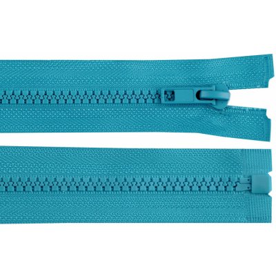 Kostěný zip No 5 délka 75 cm bundový Varianta: 207 modrá tyrkys, Balení: 1 ks – Zboží Mobilmania