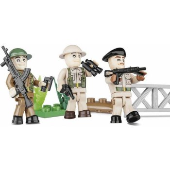 Cobi 2028 Small Army 3 figurky s doplňky Britská armáda