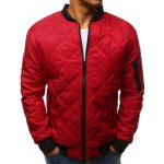 DStreet bunda pánská prošívaná TX2210 bomber jacket červená – Zboží Mobilmania