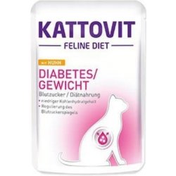 Kattovit Cat Diabetes/Gewicht kuře 85 g