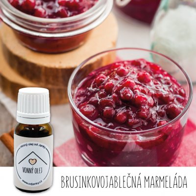Od Janky Vonný olej Brusinkovojablečná marmeláda 10 ml – Hledejceny.cz