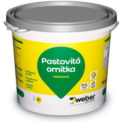 Weber.pas silikon - omitka zrnitá 1,5mm 25kg – Zboží Mobilmania