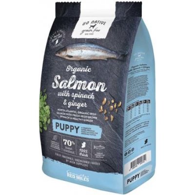 Go Native Puppy Salmon with Spinach and Ginger 0,8 kg – Zboží Mobilmania