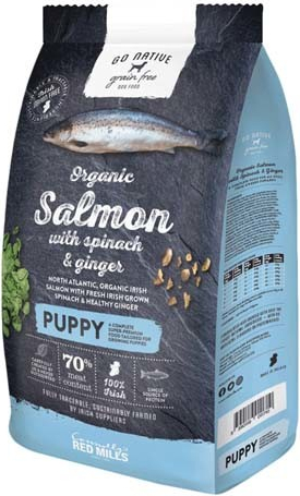 Go Native Puppy Salmon with Spinach and Ginger 0,8 kg