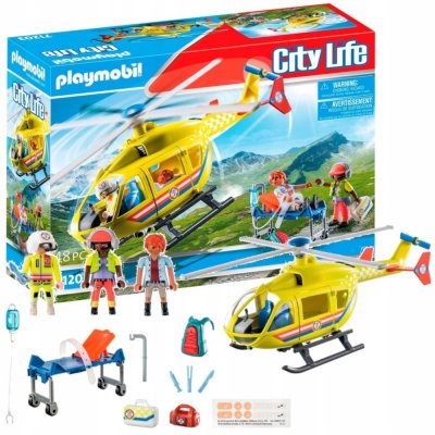 Playmobil 71203 Záchranářský vrtulník – Zboží Dáma