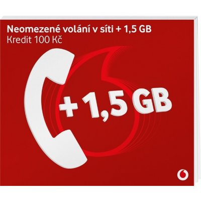 VODAFONE Předplacenka – 2 GB – Zboží Živě