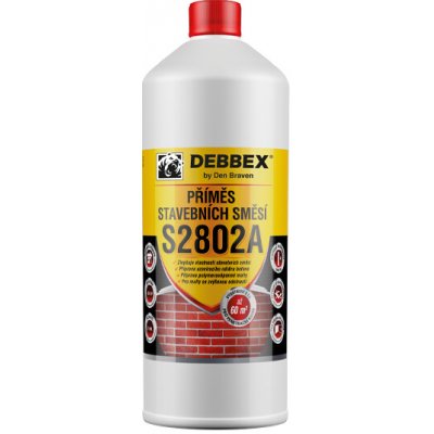 DEBBEX by Den Braven S2802A Příměs stavebních směsí Varianta: 1 kg láhev mléčně bílá CH0203 – Hledejceny.cz