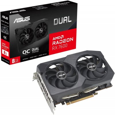 Asus DUAL-RX7600-O8G-V2 90YV0IH2-M0NA00 – Zboží Živě