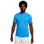 Nike Court Dri-Fit Blade Solid Polo ight photo blue/black – Hledejceny.cz