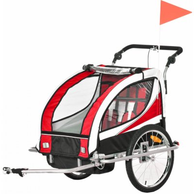 Přívěsný dětský vozík za kolo pro 2 děti Jogger