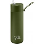 Frank Green Ceramic Straw nerezový khaki 595 ml – Hledejceny.cz