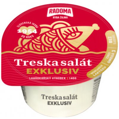Radoma Treska salát Exklusiv 140 g – Sleviste.cz