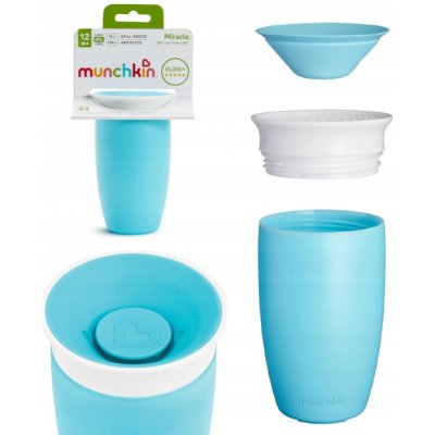Munchkin Juniorský netekoucí hrneček 360° modrá 296 ml – Hledejceny.cz