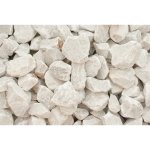 Mramorové kamenivo carrarská bílá 25-50 mm 25 kg PE pytel – Zboží Mobilmania