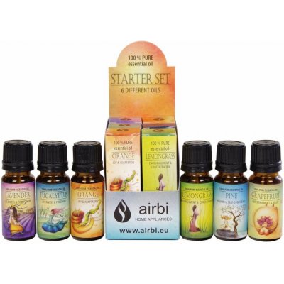 Airbi Esenciální oleje 6 x 10 ml – Hledejceny.cz