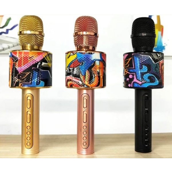 D998 MK Bezdrátový bluetooth karaoke mikrofon od 399 Kč - Heureka.cz
