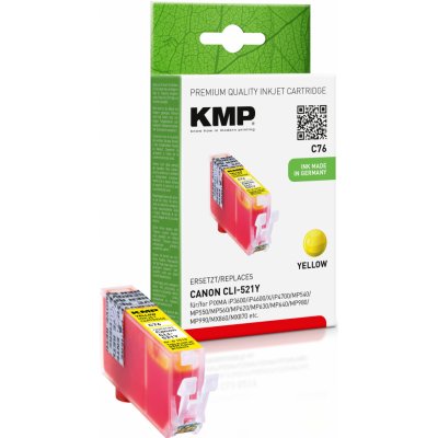 KMP Canon CLI-521Y - kompatibilní – Zbozi.Blesk.cz