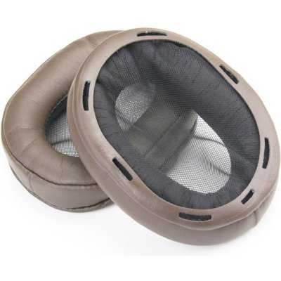 eses náušníky pro sluchátka Sony MDR-1A a MDR-1ADAC hnědé kožené – Zboží Mobilmania