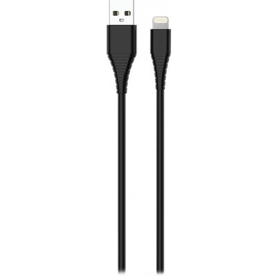 Colorway Datový Kabel USB/ Apple Lightning/ 2.4A/ 1m/ PVC/ Černý – Zboží Živě