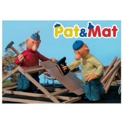 Pohlednice Pat a Mat 15 – Sleviste.cz