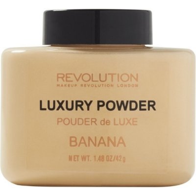 make-up Revolution London Luxury Powder pudr Banana 42 g – Sleviste.cz
