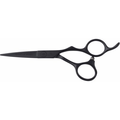 Olivia Garden Kadeřnické nůžky SilkCut Pro Matt Black 5" PRO5.00 – Sleviste.cz