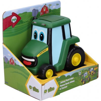 Tomy John Deere Traktor stiskněte a jeďte – Zboží Dáma