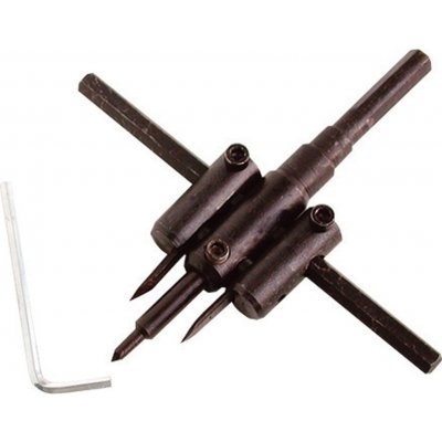 EXTOL vrták nastavitelný vykružovací, O 30-120mm (1804) – Zboží Mobilmania