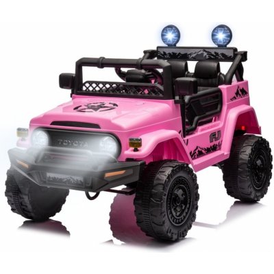 Milly Mally Dětské elektrické autíčko Toyota FJ Cruiser – růžová – Zboží Mobilmania