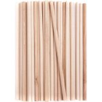 dp Craft Tyčky dřevěné přírodní kulaté průměr 5mm (50ks) – Sleviste.cz