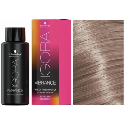 Schwarzkopf Igora Vibrance Tone on Tone Color 9,5-1 platinová blond béžová 60 ml – Hledejceny.cz