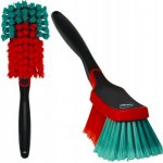 Vikan Jemný kartáč na kola s pogumovanými okraji 525252 – Hledejceny.cz