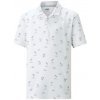 Dětské tričko Puma dětské golfové triko Cloudspun Horizons bílá