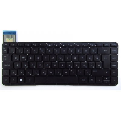 klávesnice HP Stream 13-C HP Slatebook 14-P 14-Z černá HU no frame – Hledejceny.cz