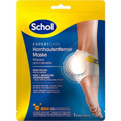 SCHOLL Expert Care Exfoliating Heel Peel Mask 1 pár – Zboží Mobilmania