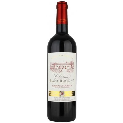 Château Langragnat Bordeaux Supérieur 14% 0,75 l (holá láhev) – Hledejceny.cz