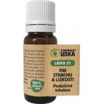 Dokonalá Láska 55 Při strachu a úzkosti podpůrná inhalace 10 ml – Hledejceny.cz