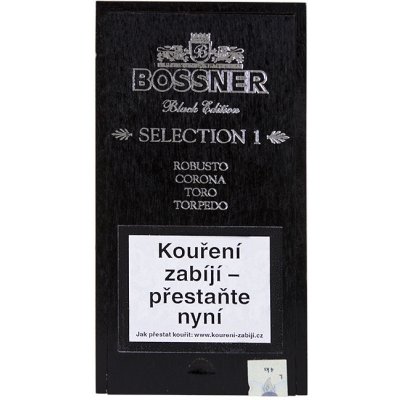 Bossner Black Edition Selection 4ks – Hledejceny.cz