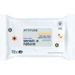 ATTITUDE Sensitive Skin Baby Vlhčené ubrousky s ovsem 72 ks – Hledejceny.cz