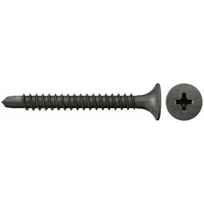 Fischer 665093 šroub do sádrokartonu 3.5 mm 35 mm křížová drážka Philips ocel galvanizováno zinkem 1000 ks – Hledejceny.cz