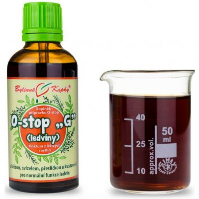 O-stop G ledviny bylinné kapky 50 ml – Hledejceny.cz