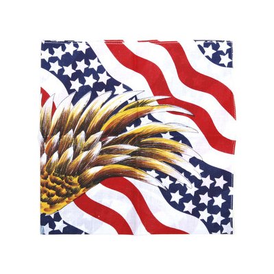 Šátek bandana Fosco USA Flag Eagle – Zboží Dáma