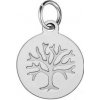Přívěsky Šperky4U Malý ocelový přívěšek strom života OPP1642