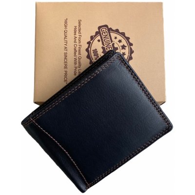 WILD FASHION4U Pánská kožená peněženka Wild Fashion black – Zboží Mobilmania