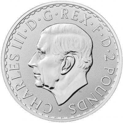 Stříbrná mince Britannia Charles III. 1 oz – Zboží Mobilmania