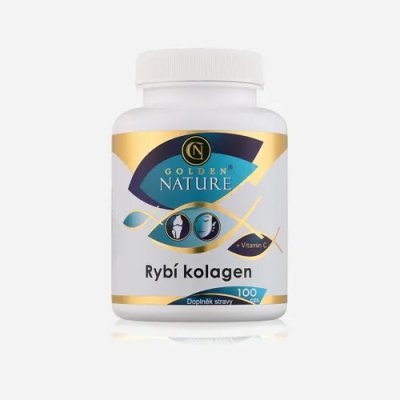 Golden Nature Rybí kolagen + Vitamin C 100 tablet 6 x 100 tablet – Hledejceny.cz