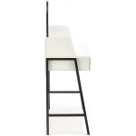 Halmar Toaletní stolek Agnes bílá/černý – Hledejceny.cz